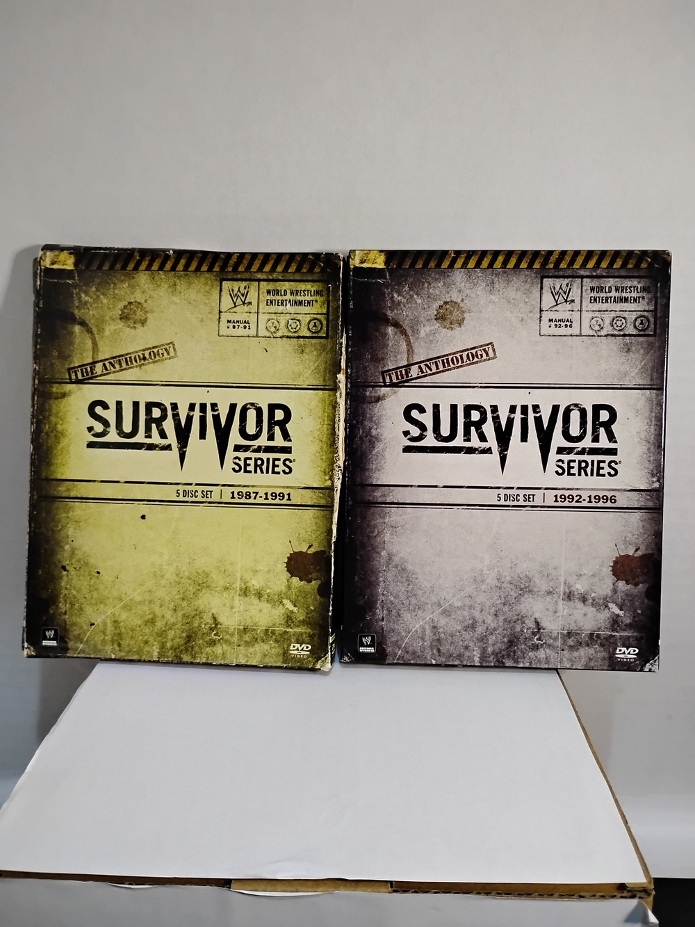 WWE Survivor Series Anthology DVD Set - Yellow & Gray